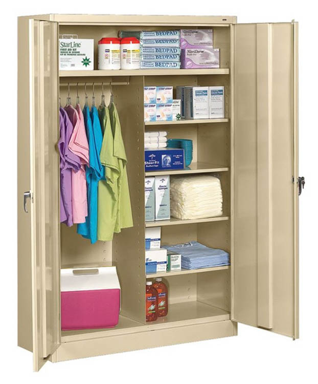 78in H x 18in D Jumbo Combination Cabinet by Tennsco