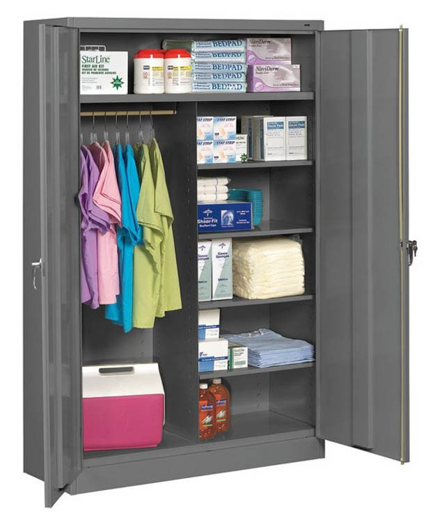 78in H x 18in D Jumbo Combination Cabinet by Tennsco