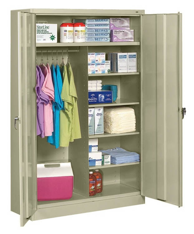 78in H x 24in D Jumbo Combination Cabinet by Tennsco