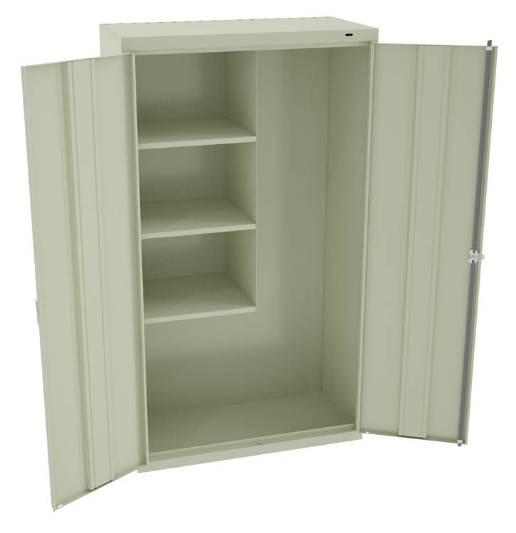64in H Welded Janitorial Cabinet by Tennsco