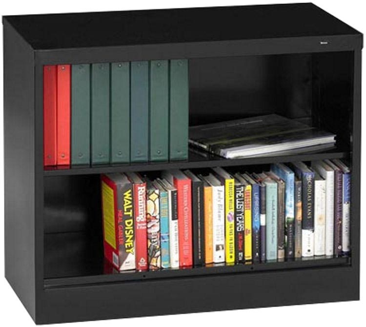 30in H x 18in D Heavy Duty Steel Bookcase by Tennsco