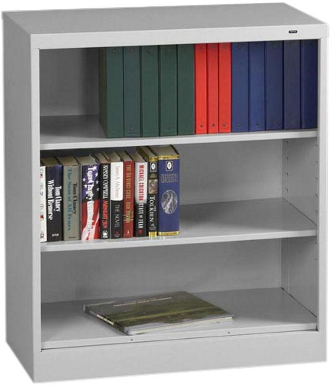 42in H x 18in D Heavy Duty Steel Bookcase by Tennsco