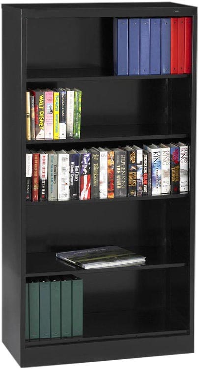 72"H x 18"D Heavy Duty Steel Bookcase by Tennsco