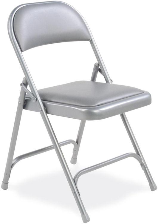 Vinyl Upholstered Folding Chair by Virco