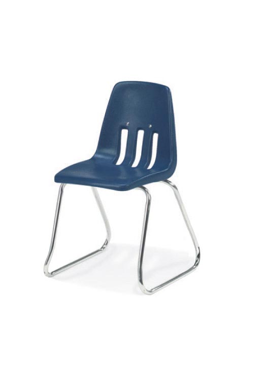 14" Sled Base Stack Chair by Virco