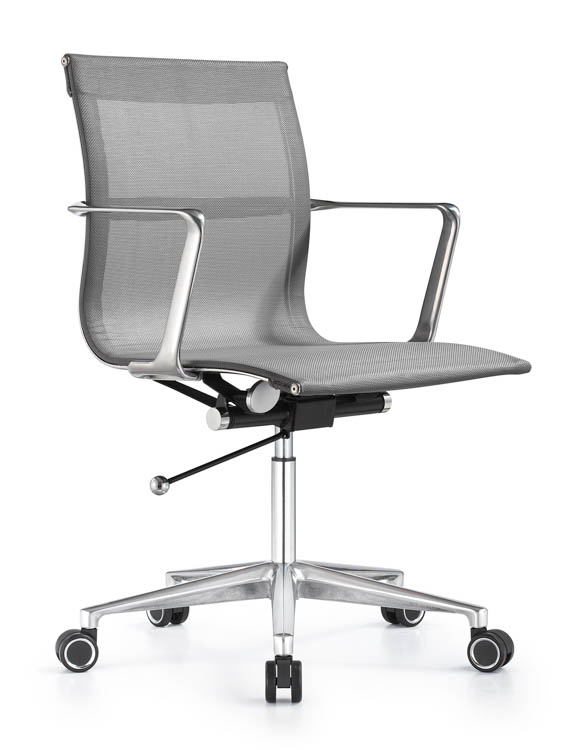 Mid Back Mesh Swivel Chair by Woodstock