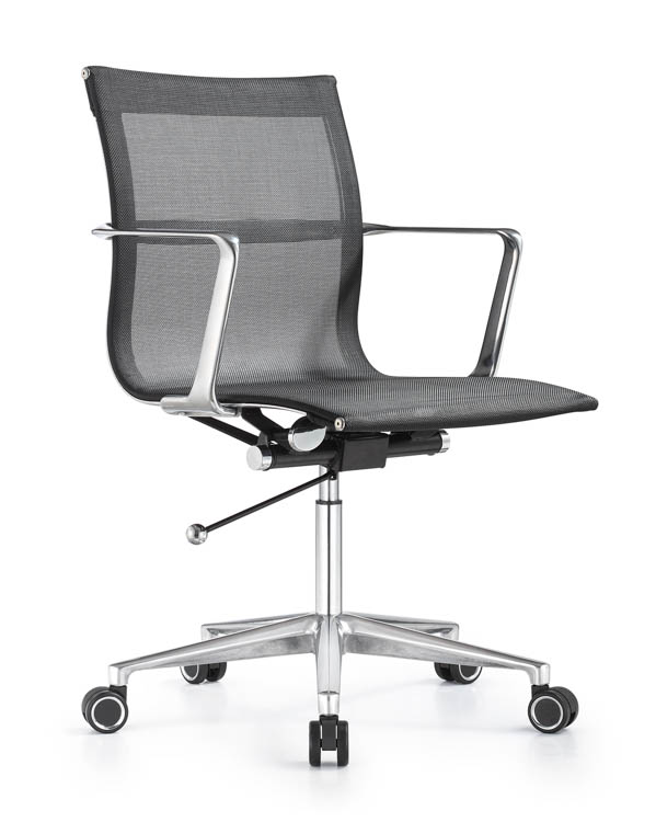 Mid Back Mesh Swivel Chair by Woodstock