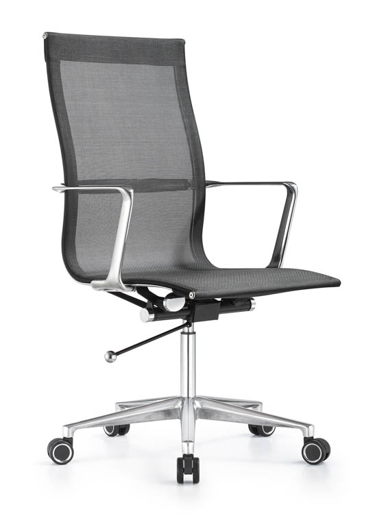 High Back Mesh Swivel Chair by Woodstock