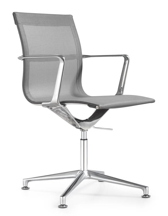 Side Swivel Chair with Glides by Woodstock