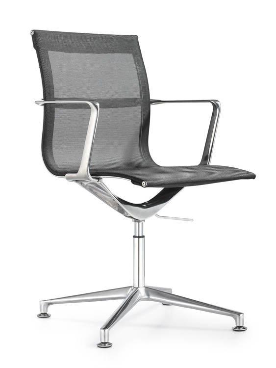 Side Swivel Chair with Glides by Woodstock