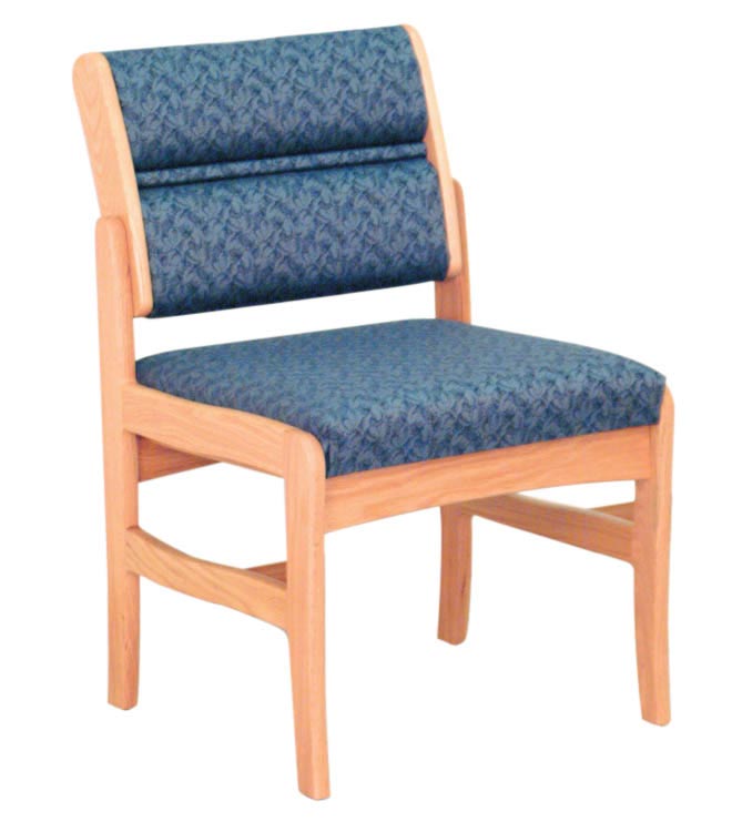 Single Standard Leg Armless Chair by Wooden Mallet