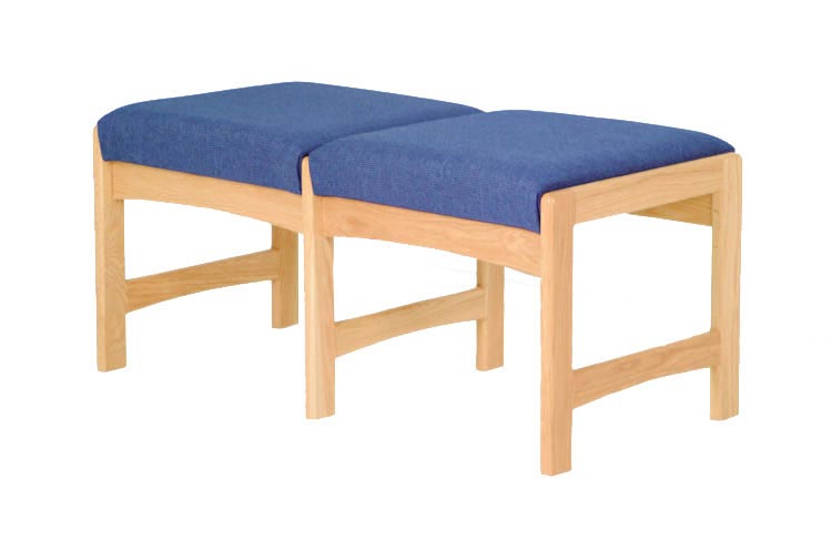 Double Reception Bench by Wooden Mallet