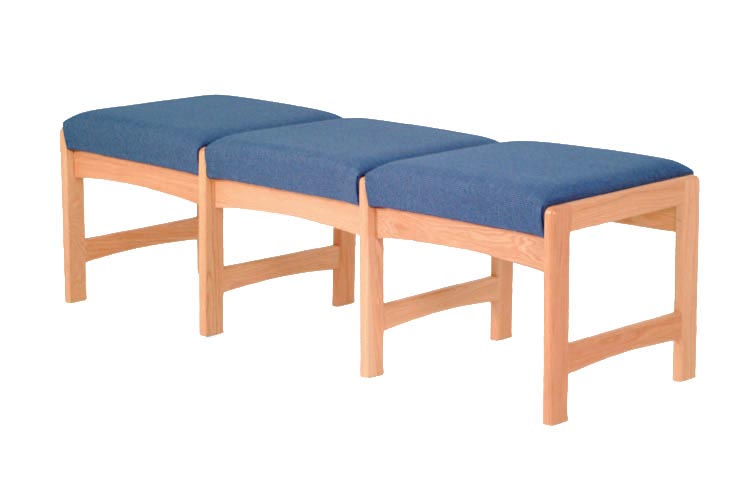 Triple Reception Bench by Wooden Mallet