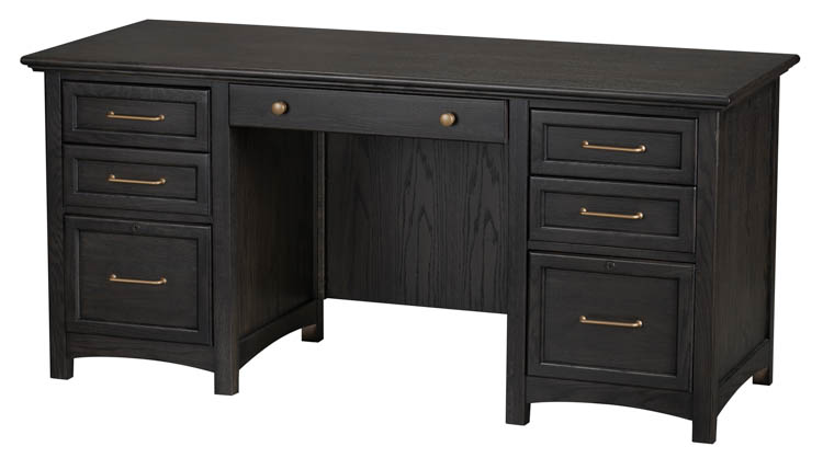 66in W Flat Top Desk by Wilshire Furniture