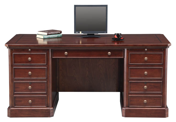 68in W Executive Desk by Wilshire Furniture