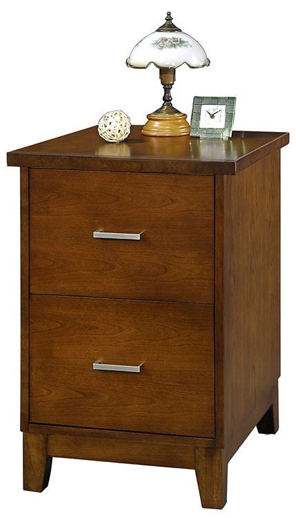 17in W 2-Drawer Vertical File by Wilshire Furniture