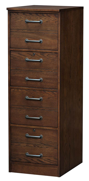 4 Drawer Vertical File by Wilshire Furniture