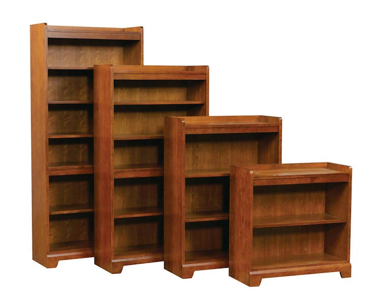 Solutions 32"H Open Bookcase by Wilshire Furniture